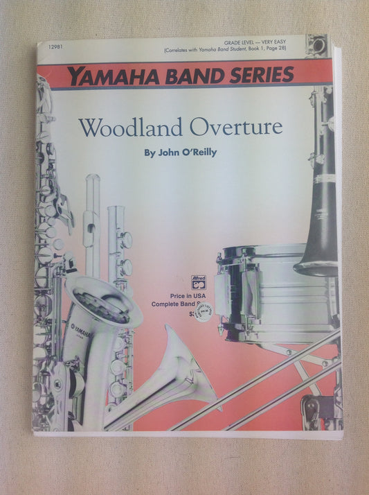 O'Reilly John Woodland Overture partition pour brass band